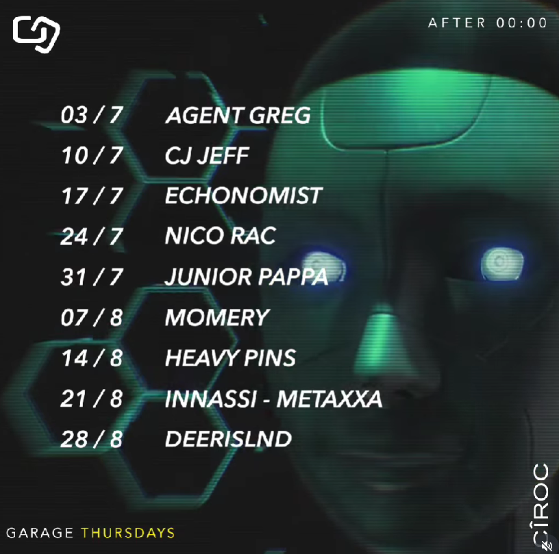 GARAGE THURDAYS | MOMERY